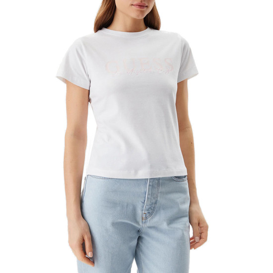 Guess Γυναικεία κοντομάνικη μπλούζα Kamelie CN T-Shirt